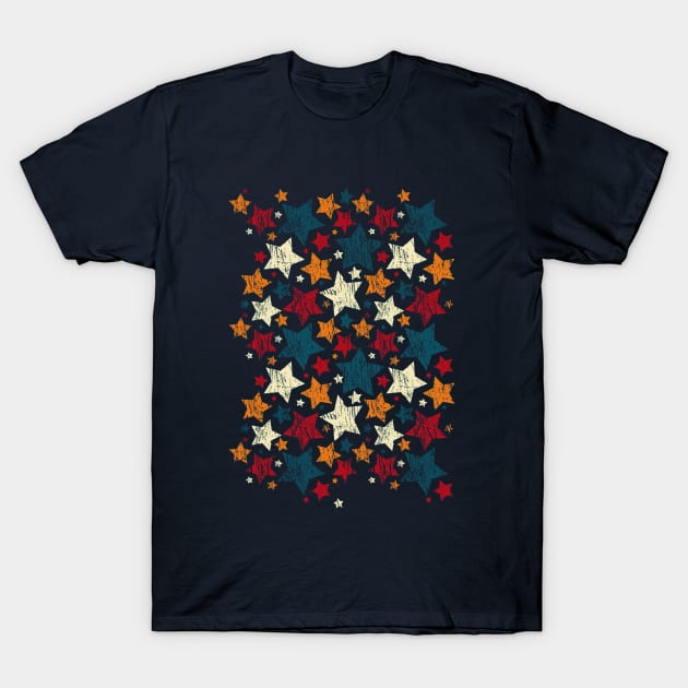 Stars Vintage T-Shirt by bobyberto